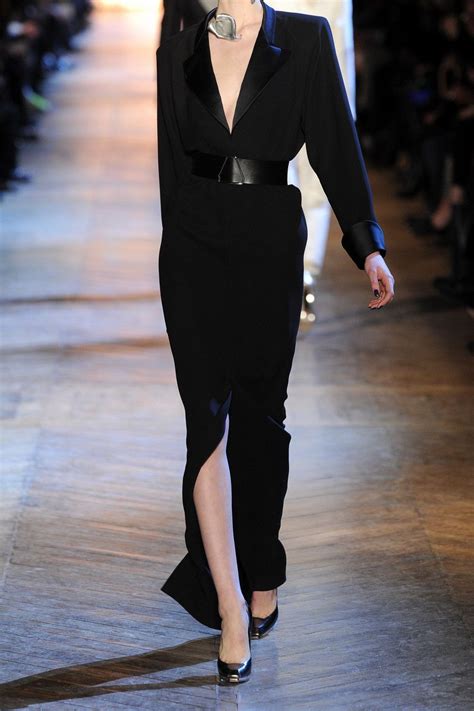 ysl dress black|More.